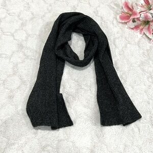 LL Bean Charcoal Grey Scarf